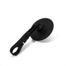 Lenkerendenspiegel Motorrad Spiegel dünn E-geprüft Alu Set Schwarz 7/8 1 Zoll