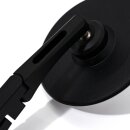 Lenkerendenspiegel Motorrad Spiegel dünn E-geprüft Alu Set Schwarz 7/8 1 Zoll
