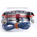 12V Led Kennzeichenbeleuchtung B-Ware ABS Custom Chrom für Harley Suzuki Yamaha Honda universal