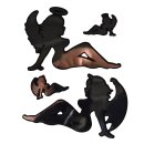 Chrome sticker Good & Bad Girls 14 x 15 cm – Good & Bad Girls Decal