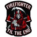 Aufkleber Feuerwehrmann Bis zum Ende 14 x 18 cm – Firefighter Til The Ende Decal