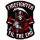 Aufkleber Feuerwehrmann Bis zum Ende 14 x 18 cm – Firefighter Til The Ende Decal