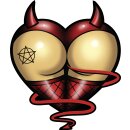 Aufkleber Teufel Hintern 6,3 x 8,5 cm – Devil Ass Mini Sticker