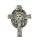 Emblema adesivo 3D con testa di Gesù e croce 9,5 x 13,3 x 2,54 cm – Jesus Head Cross 3D Emblem