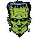 Aufkleber Frankenstein Mini 7,6 x 5,1 cm – Franky...