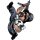 Aufkleber Bankräuber Mini Sticker 9 x 5 cm – Grab and Go Mini Decal