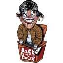 Jack in the Box Mini Sticker 9 x 5 cm – Jack in the Box Decal