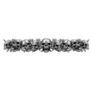 Aufkleber Schädelkette XL 89 x 14 cm – String of Skulls Decal