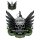 Adesivo Meglio morire che perdere lonore 8,5 x 6,4 cm – Death Before Dishonor Mini Decal