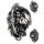Chrome decal Grim Reaper 14 x 15.2 cm – Reapers Choice Chrome Decal