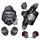 Gorilla Biker sticker set 2x 28 x 15 cm – 7-piece Gorilla Biker sticker pack