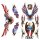 Juego de pegatinas Águila EE. UU. 2 x 28 x 15 cm – 10 piezas Flying Free Eagle Decal Series
