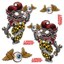 Monster Eye Sticker Set 2x 28 x 15 cm – 7-piece Big...