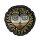 Écusson Live Fast Smoke Grass 10 x 10 cm – Live Fast Smoke Grass Eat Ass Biker Patch