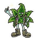 Autocollant Mr. Leaf Mini Gras 8,5 x 6,3 cm – Mr. Leaf Mini Decal