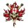 Aufkleber Totenkopf Kanada Maple Leaf Hockey 8,5 x 6,3 cm – Mini Decal Sticker
