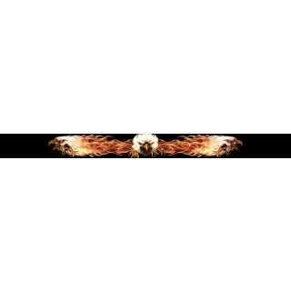 Pegatina Águila de fuego XXL 152 x 13 cm – Pegatina para parabrisas Águila de fuego