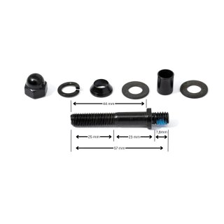 Kit de Extensión de Retrovisores Negro para Harley Davidson Dyna Softail 56000042