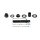 Kit de Extensión de Retrovisores Negro para Harley Davidson Dyna Softail 56000042