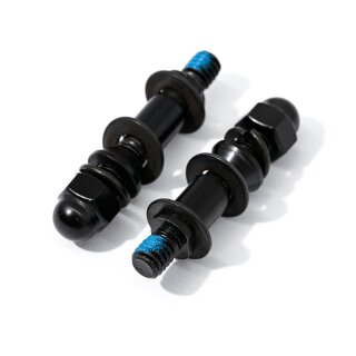 Spiegeladapter Set Gewinde Adapter Spiegel schwarz für Harley Davidson 5/16-18 UNC
