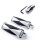 Fußrasten & Schalthebelpedal Set chrom Diamond f. Harley