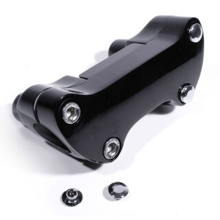 2" Riser Schwarz B-Ware f. Harley-Davidson Gerade kurz Lenkerbefestigung Erhöhung -2017