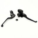 Griffarmaturen Set Lenkerarmaturen Schwarz für Harley XL Dyna Softail 96-05