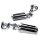 Sturzbügel-Fußrasten-Set B-Ware Chrom Highway Pegs Motorschutzbügel Cruiser Universal