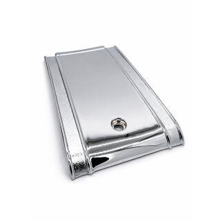 Estensione console serbatoio cromata per Harley-Davidson Softail 1984–1999 & FXWG Wide Glide 1983–1985