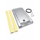 Estensione console serbatoio cromata per Harley-Davidson Softail 1984–1999 & FXWG Wide Glide 1983–1985