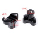 2" Riser Schwarz B-Ware f. Harley-Davidson Gerade kurz Lenkerbefestigung Erhöhung -2017
