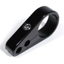 Alu Schwarz Kabelklemme 1" Lenkerklemme B-Ware...